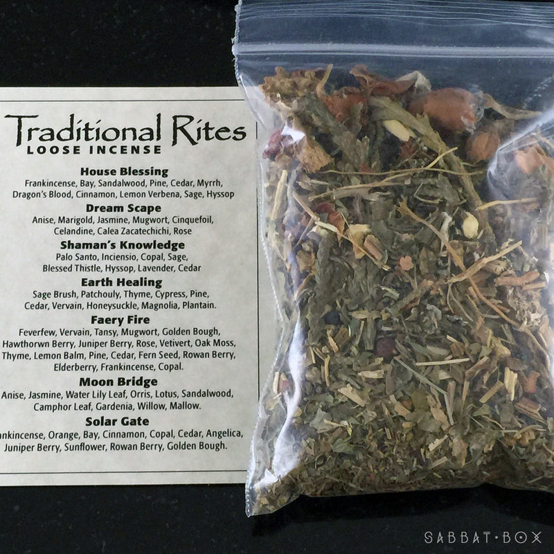 Faery Fire Traditional Rites Loose Incense Kit – Sabbat Box