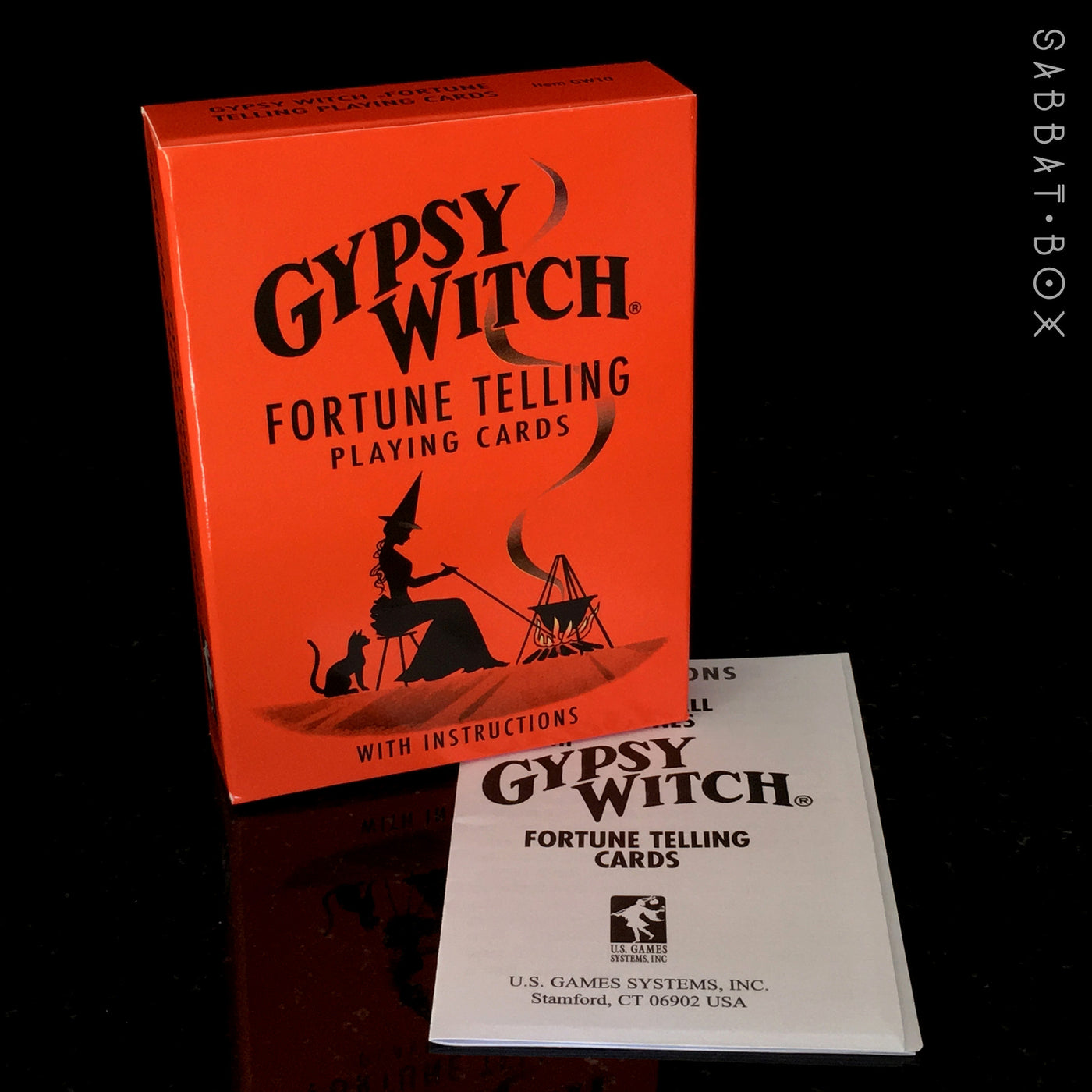 Gypsy Witch Fortune Telling Playing Cards Sabbat Box