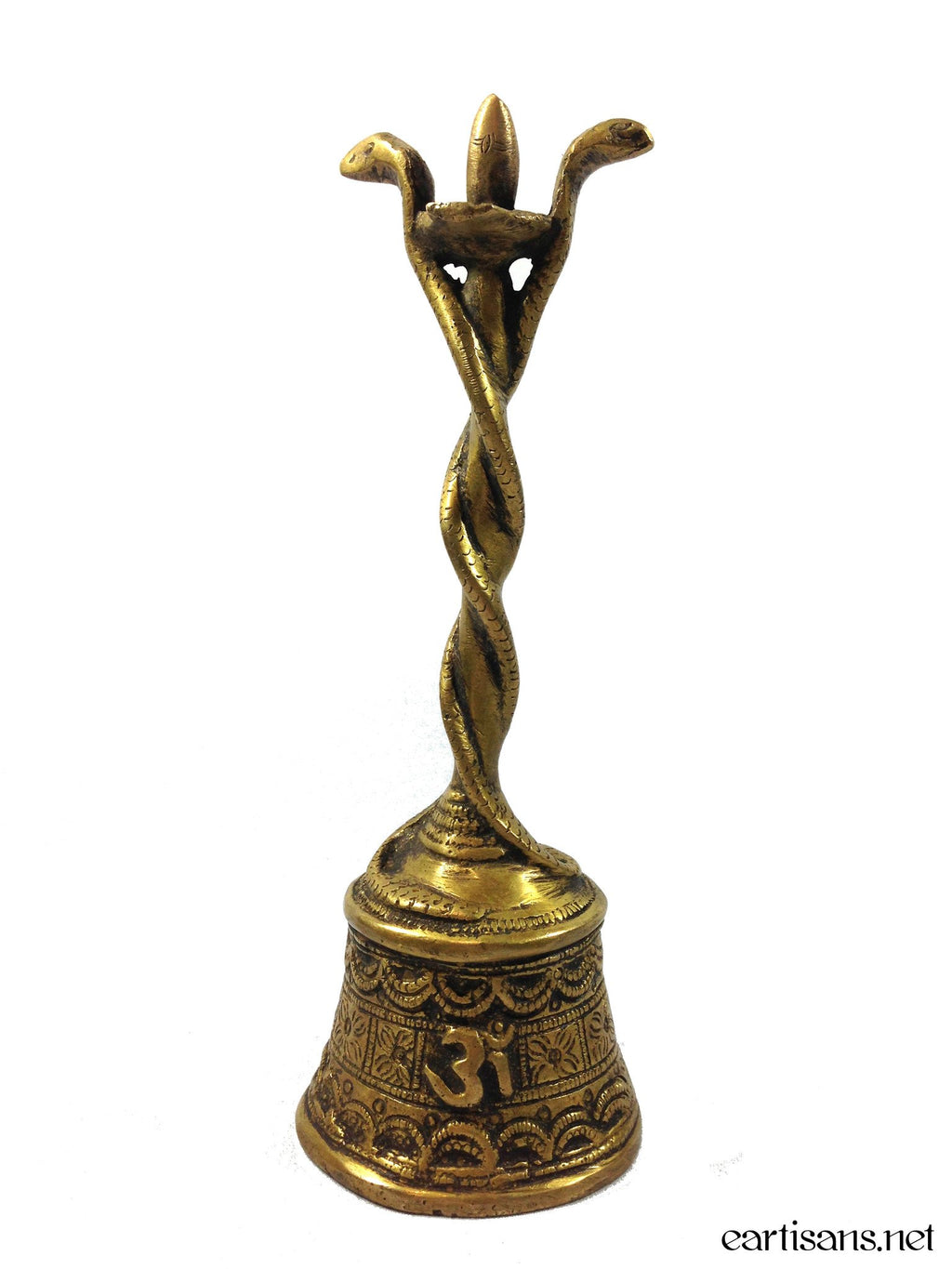 Solid Brass OM Altar Bell