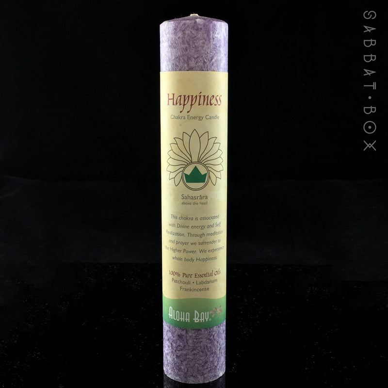 Happiness - Crown Chakra Energy Candle