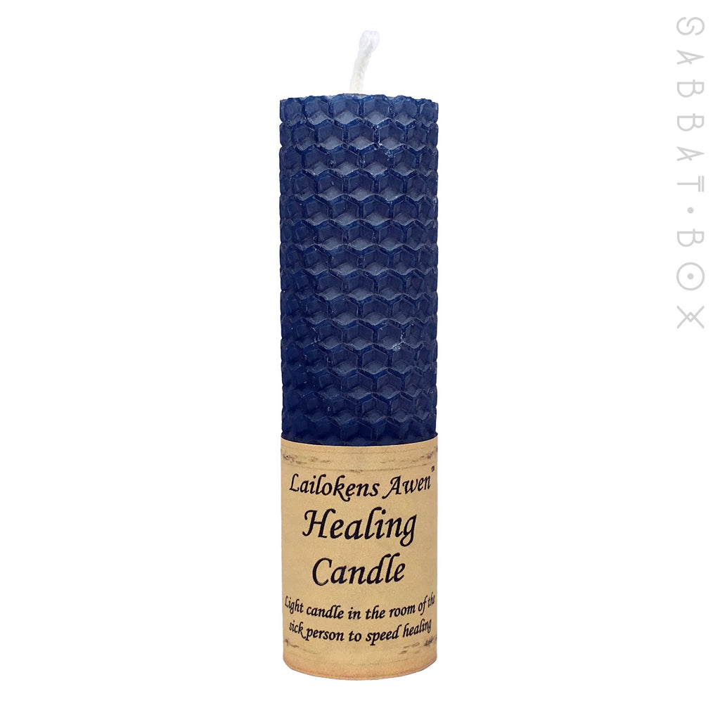 Healing Beeswax Spell Candle By Lailoken's Awen