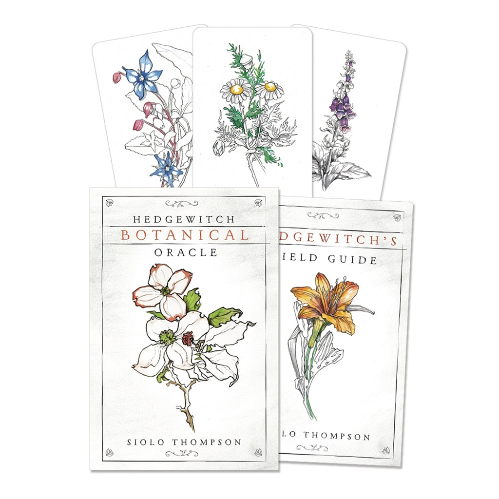 Hedgewitch Botanical Oracle Deck and Book Set By Siolo Thompson