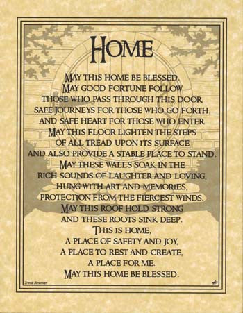 Home Blessing Parchment