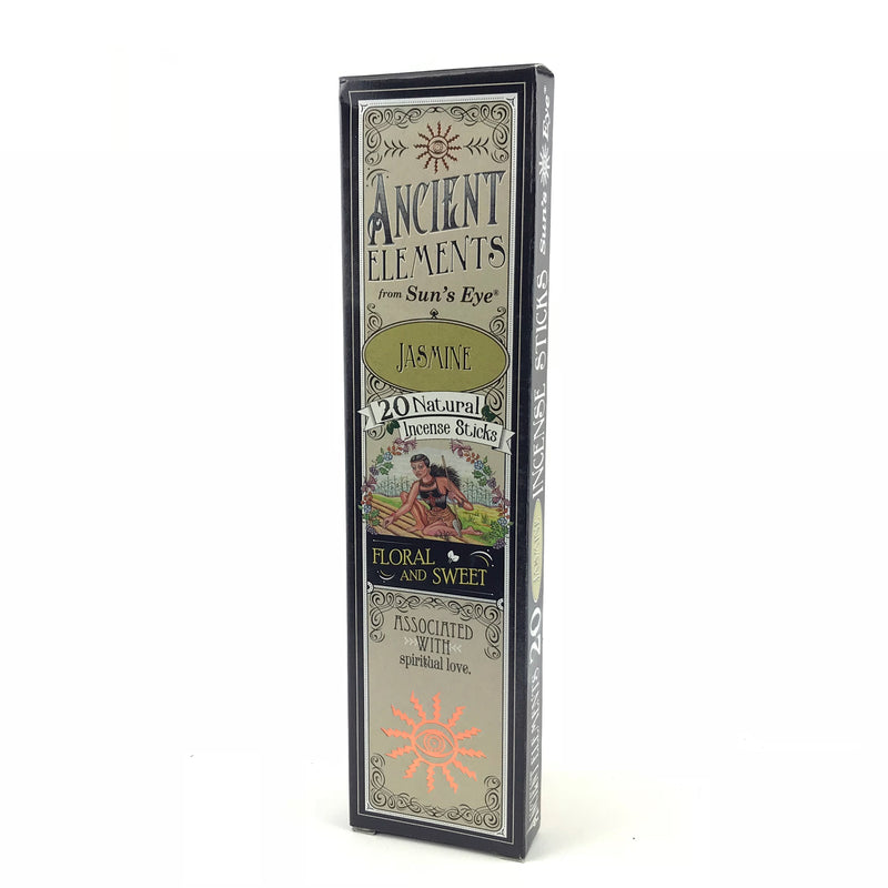 Jasmine Ancient Elements Stick Incense by Sun's Eye - Sabbat Box