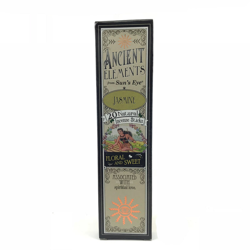 Jasmine Ancient Elements Stick Incense by Sun's Eye - Sabbat Box