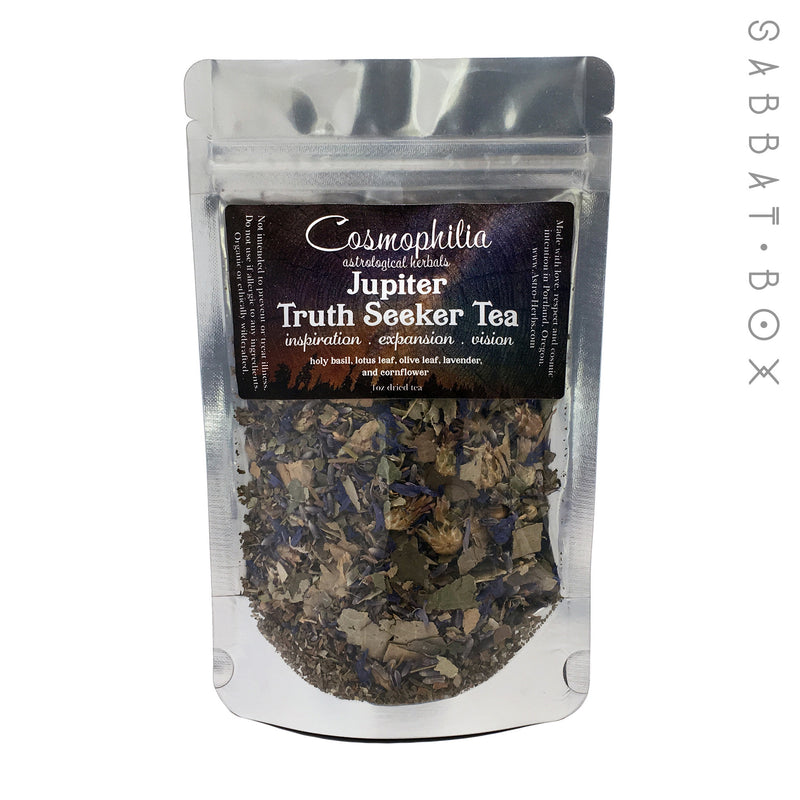 Jupiter Truth Seeker Tea - 1oz - Cosmophilia Astrological Herbals Pagan Tea