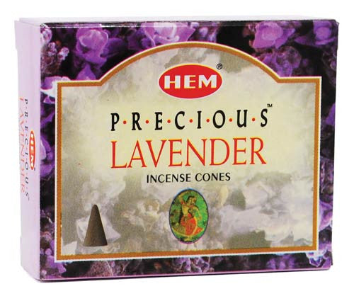Lavender Cone Incense by HEM 10 Pack