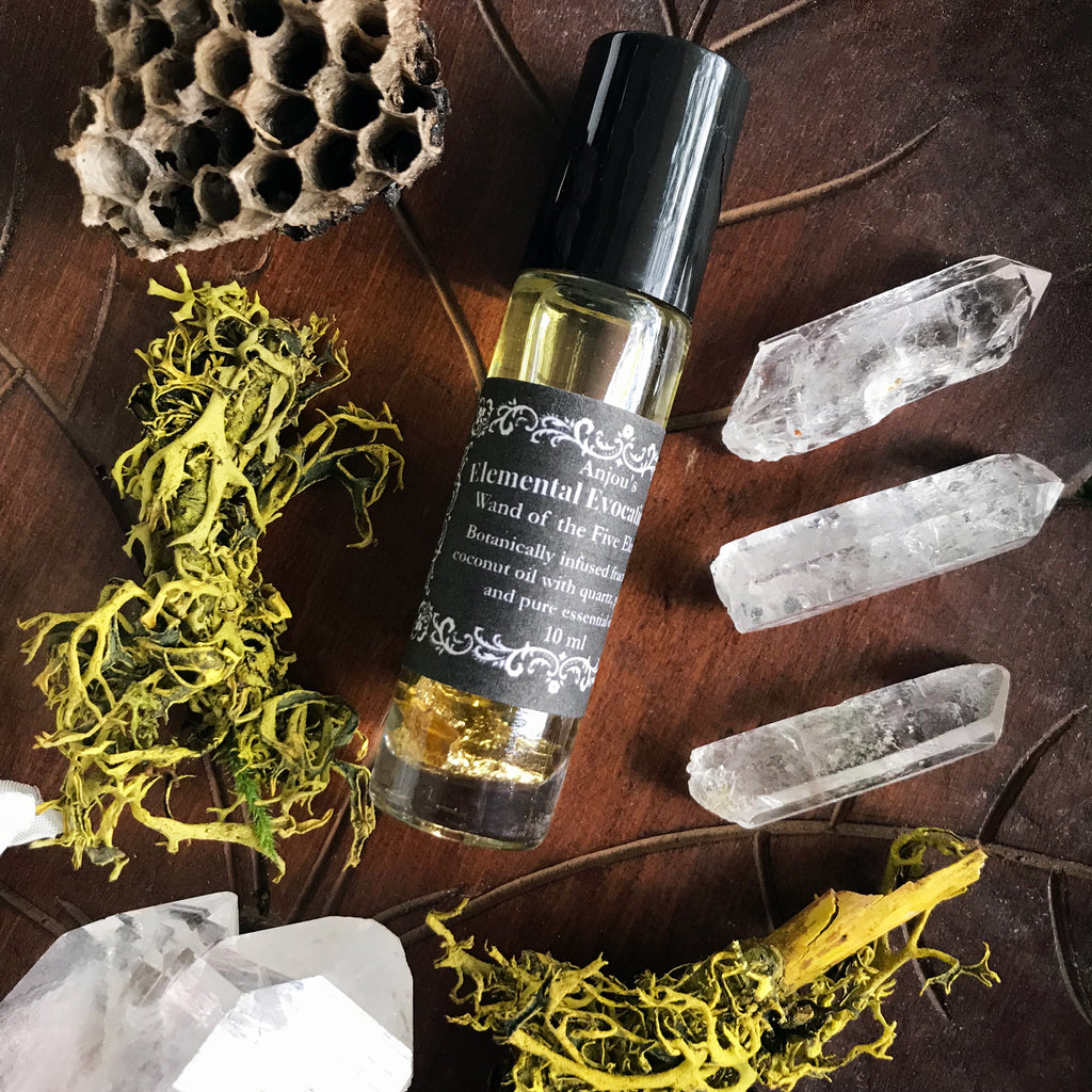 Wand of the 5 Elements - Elemental Evocation Oil By Light of Anjou