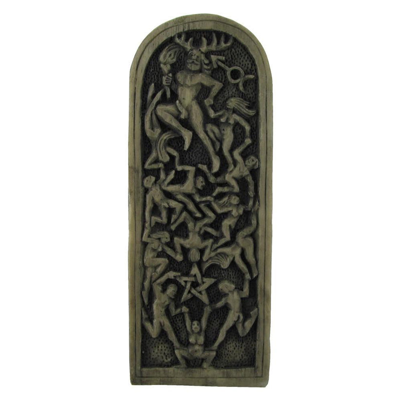 Lord of the Dance Pagan Plaque - Stone Finish