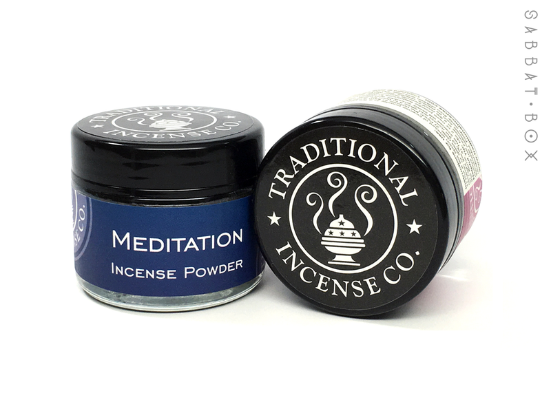 Incense Powder Box Meditation Incense Powder - 3.5 oz - Self Igniting Loose Incense ...