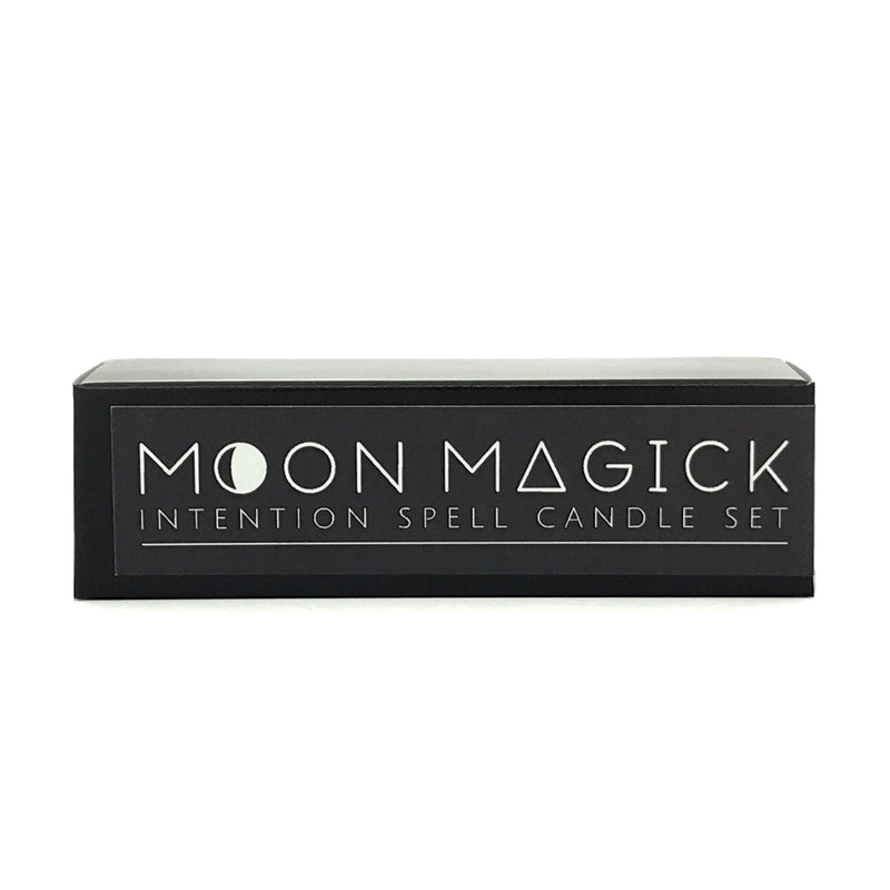 Moon Magick Lunar Intention Spell Candle Set By Sabbat Box