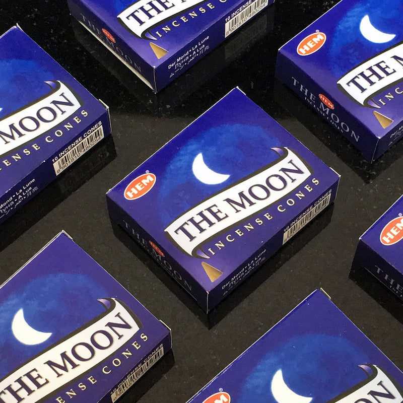 The Moon Cone Incense By Hem