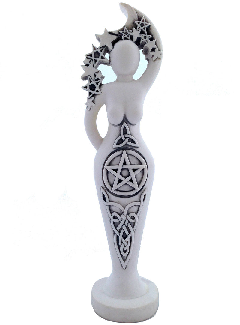 Pentacle Goddess Statue by Abby Willowroot