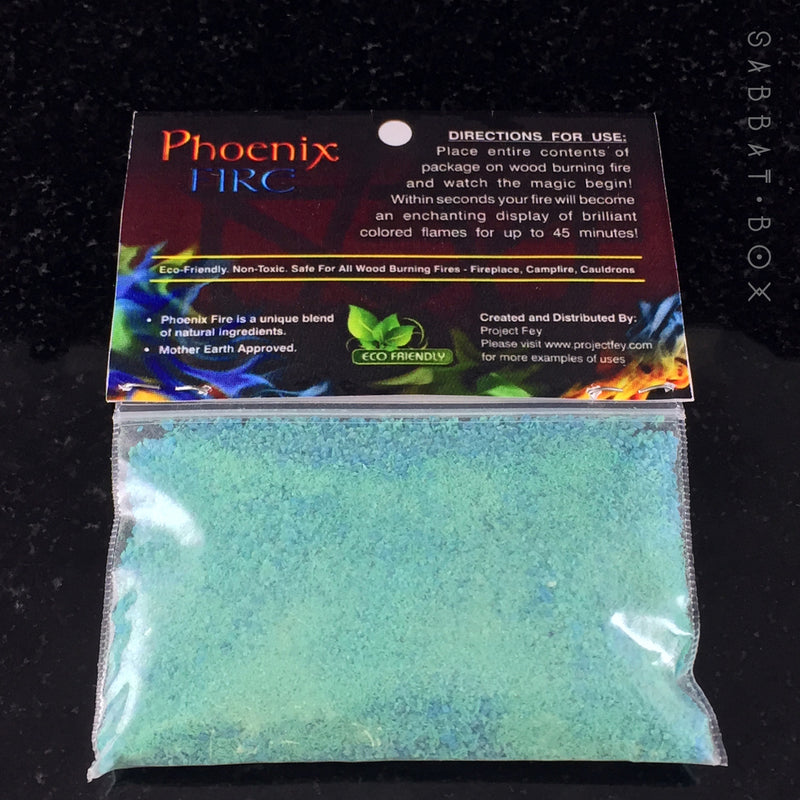Phoenix Fire Powder - Feys Fire Powder - Featured In Sabbat Box