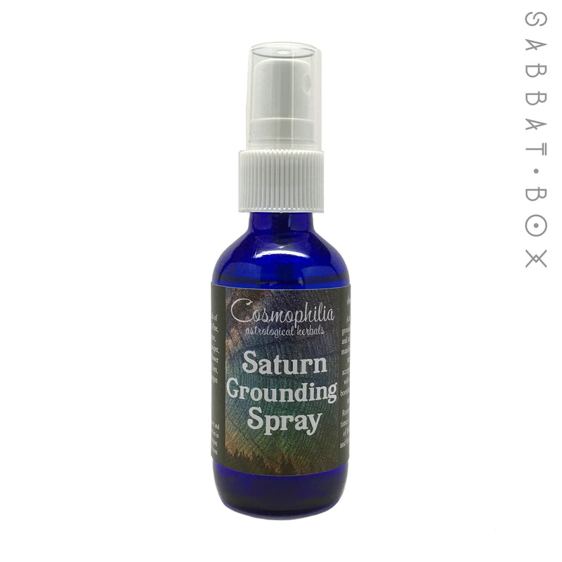 Saturn Grounding Ritual Spray 2oz - By Cosmophilia Astrological Herbals