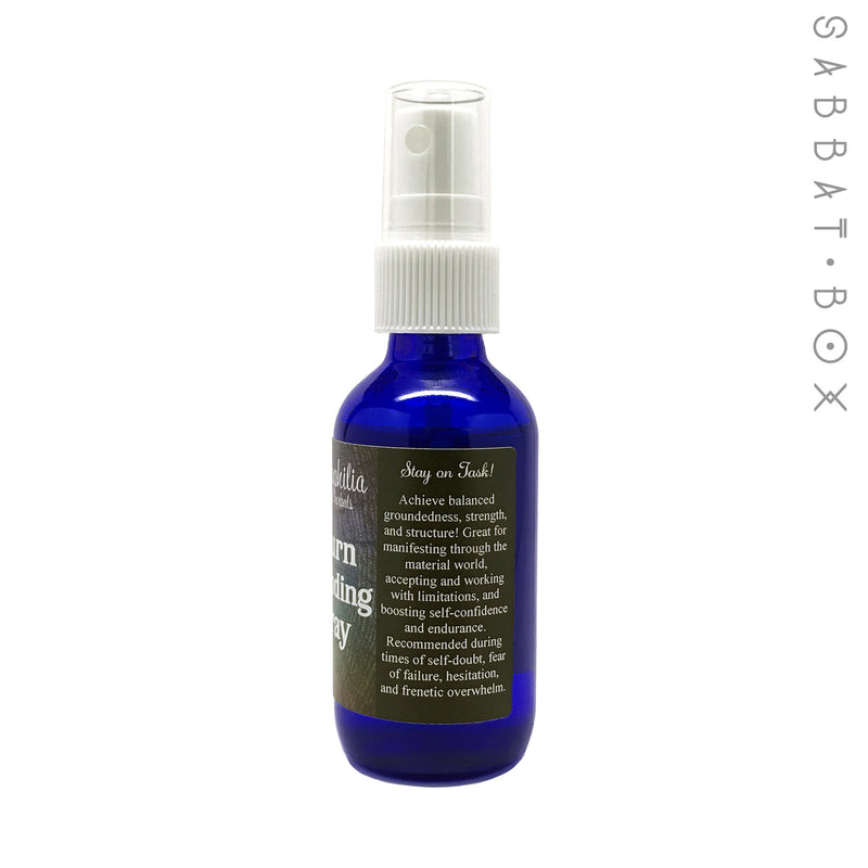 Saturn Grounding Wiccan Ritual Spray for Self Confidence 