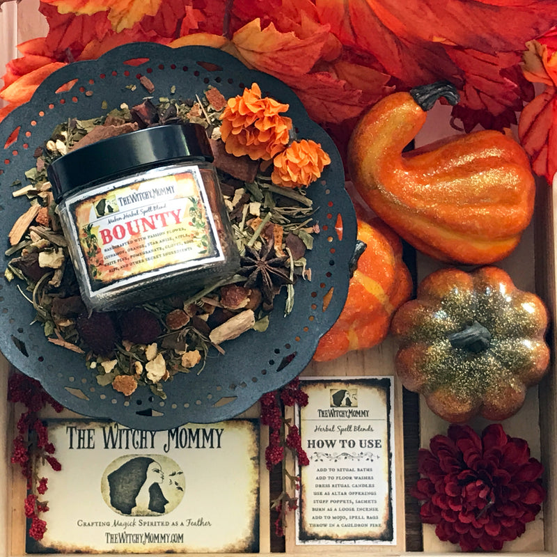 Bounty Mabon Herbal Blend by The Witchy Mommy - Sabbat Box Mabon Box