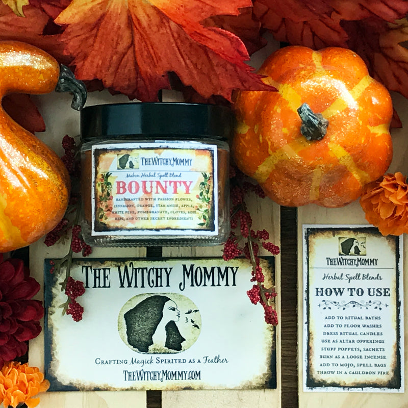 Bounty Mabon Herbal Blend by The Witchy Mommy - Sabbat Box