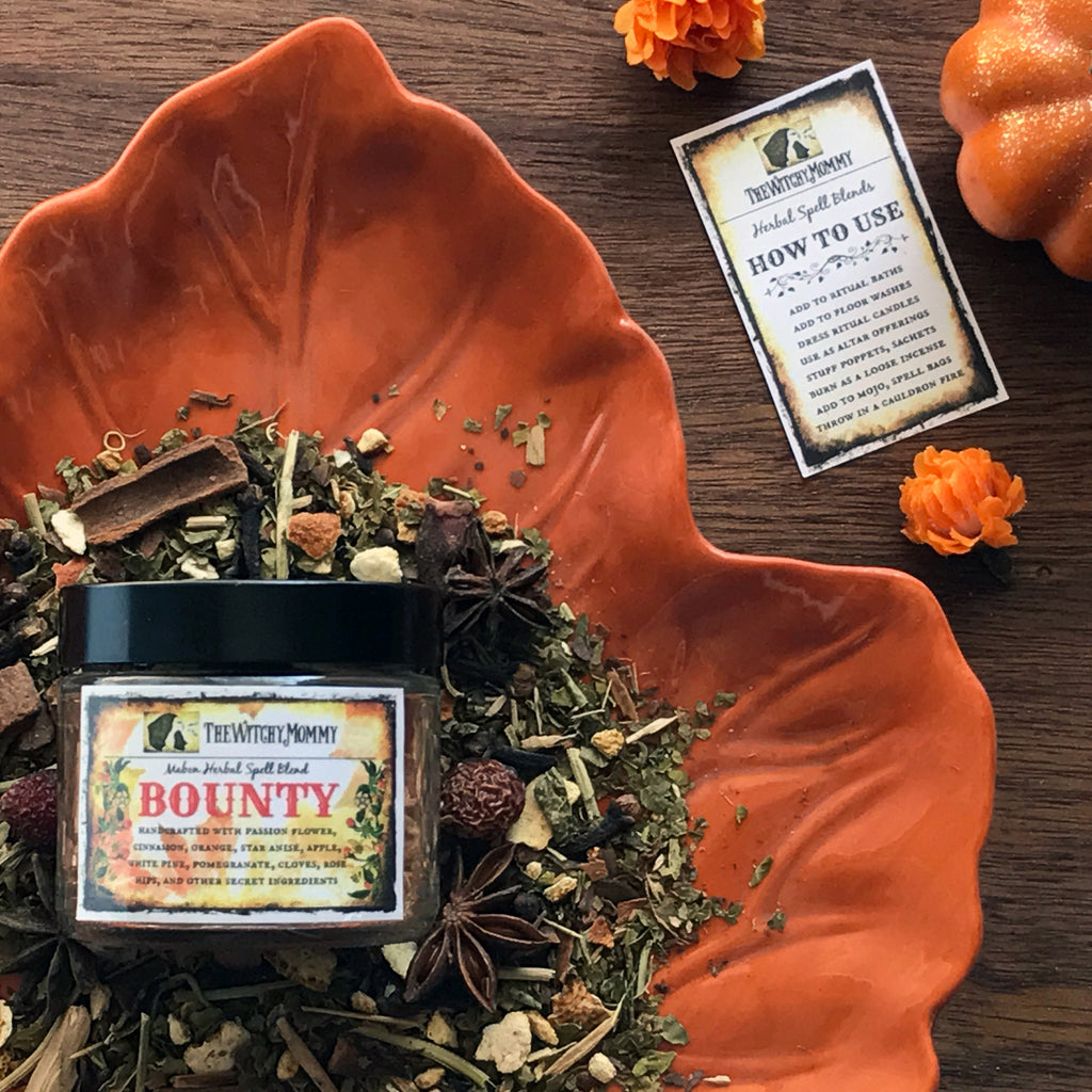 Bounty Mabon Herbal Blend - By The Witchy Mommy - Sabbat Box