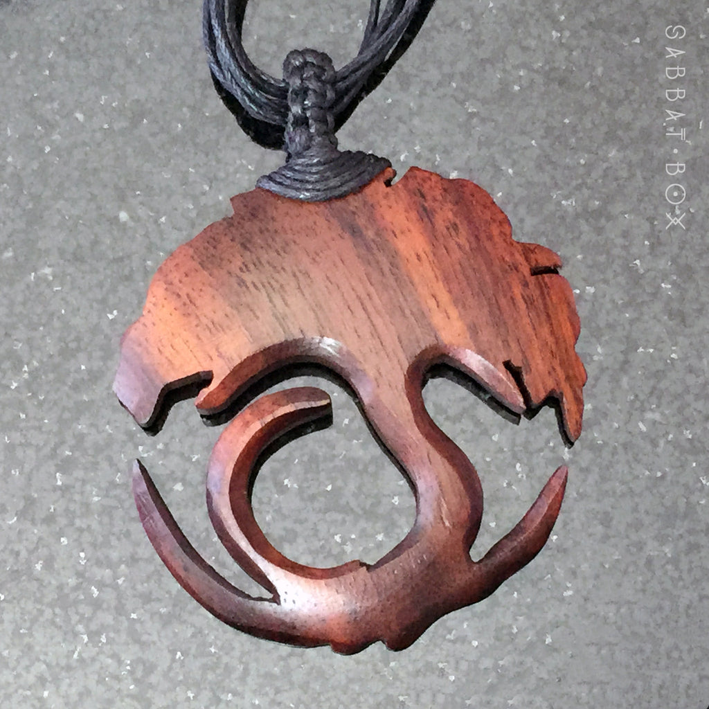Tree of Life Wood Necklace
