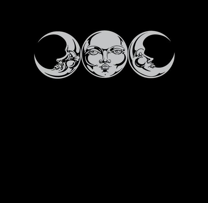 Triple Moon Phase Wiccan T-Shirt 