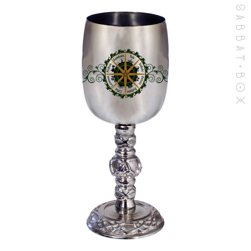 Wheel of the Year Chalice