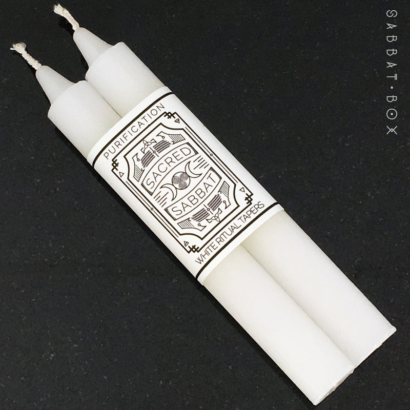Sacred Sabbat White Purification Spell Candles