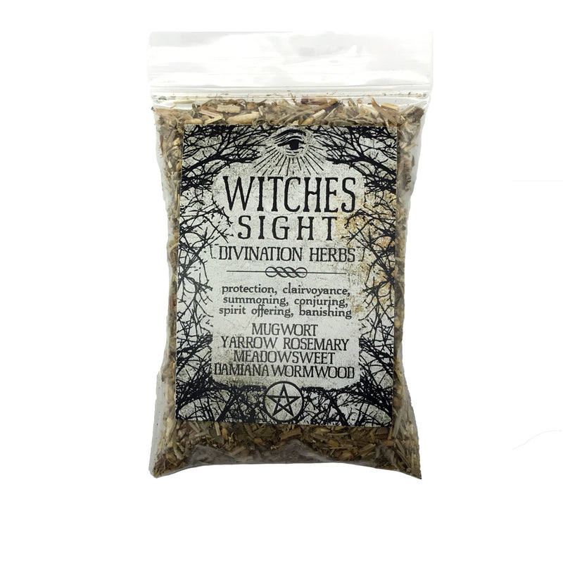 Witches Sight Divination Herbs - Pendulum Divination Herbs - Sabbat Box