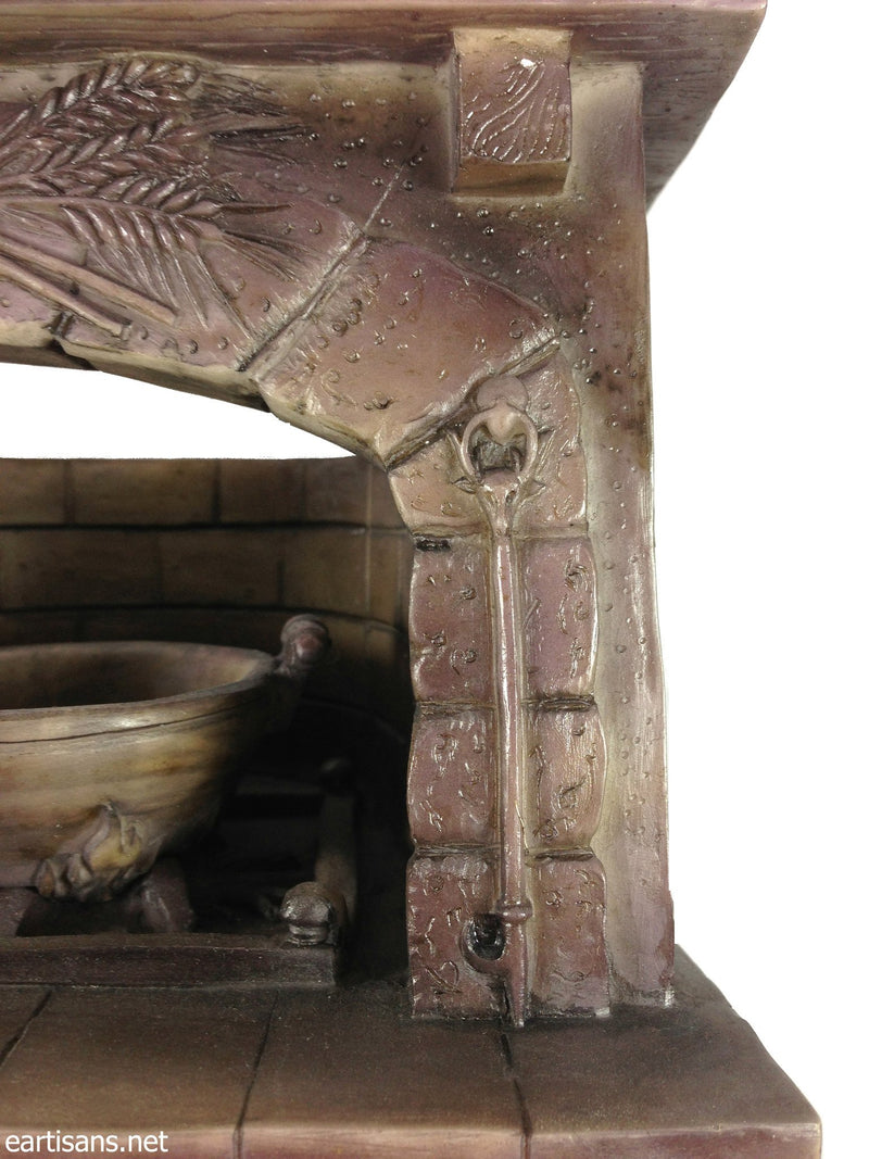 mini pagan fireplace